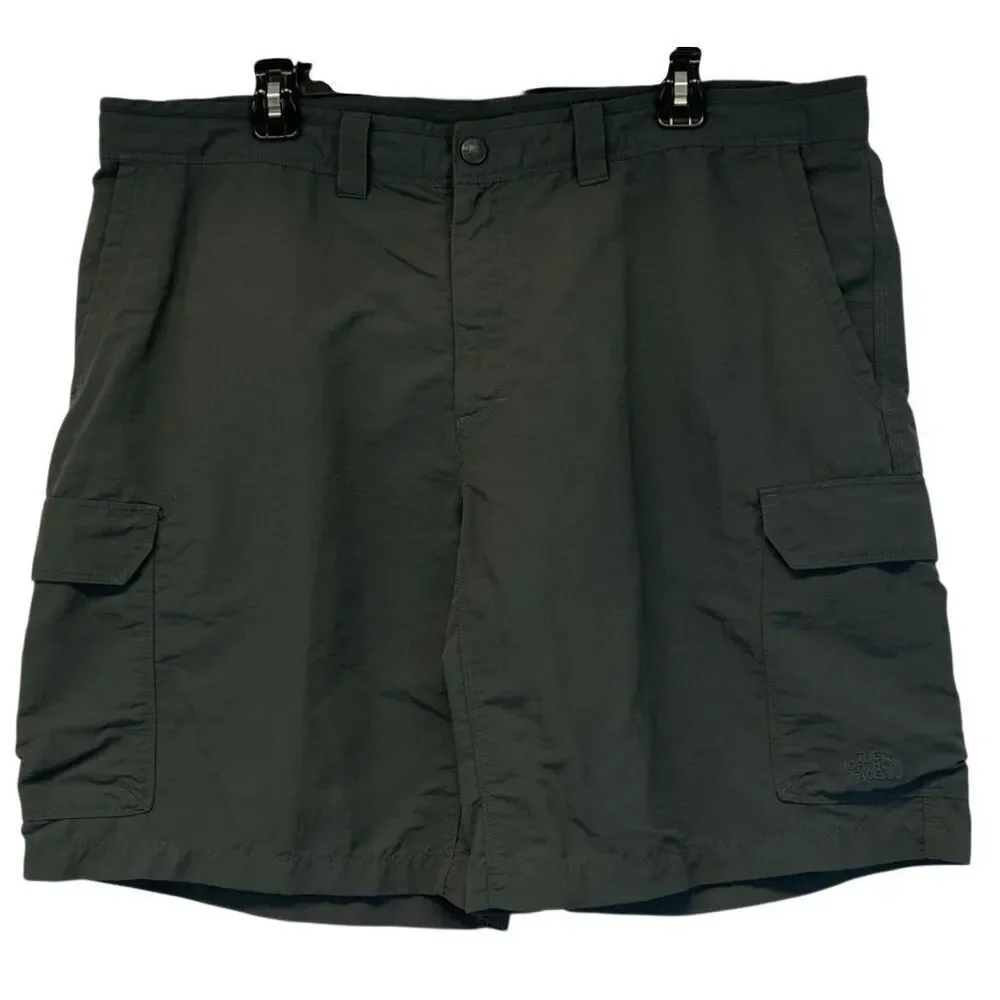 THE NORTH FACE Men’s Cargo Hiking Shorts 40 Black Nylon Lightweight Outdoors‎